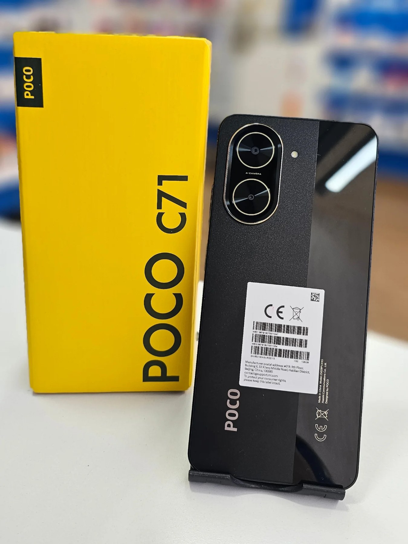 POCO C71 4 GB RAM / 128 GB